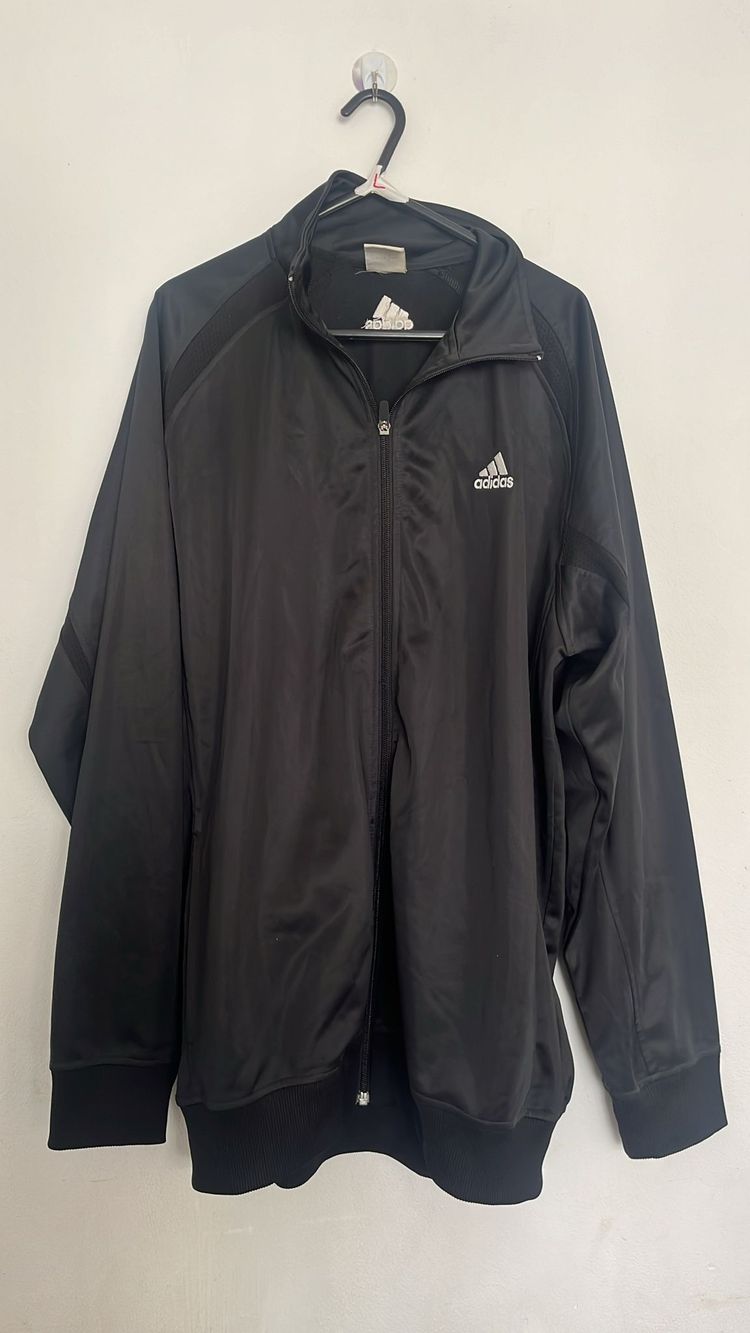 Adidas Black Zip-Up Jacket